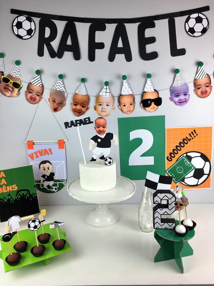 Festa Futebol -kit Papelaria
