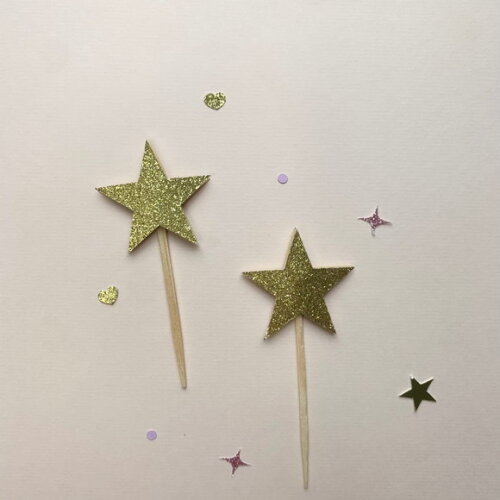 Festa Princesa - Kit Mini Topper 10 Unidades