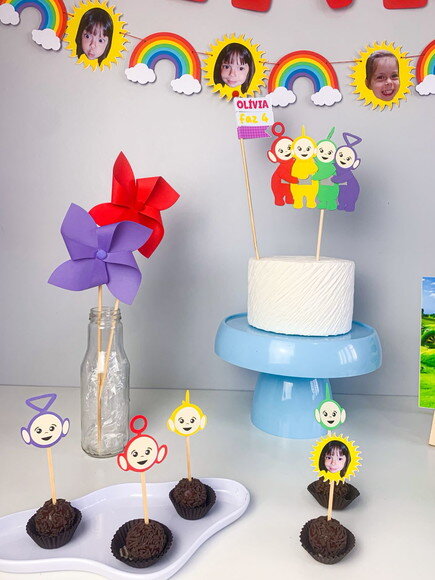 Festa Teletubbies - Kit Papelaria