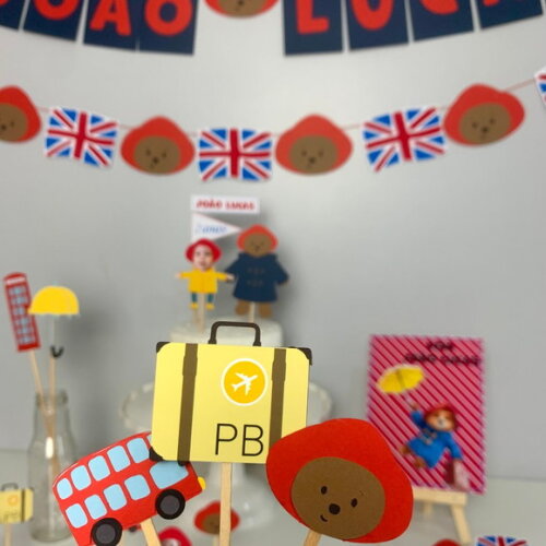 Festa Urso Paddington - Kit Papelaria