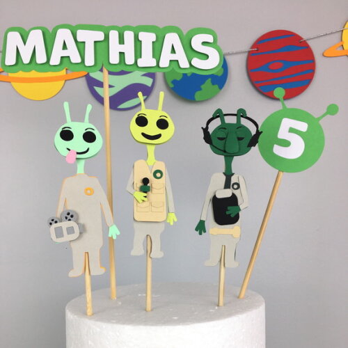Kit Alien Tv - Papelaria para Festa