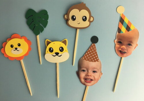 Kit Animais Esporte - Papelaria para Festa