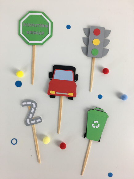 Kit Caminhão - Papelaria para Festa