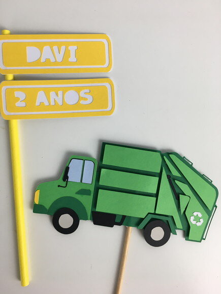 Kit Caminhão - Papelaria para Festa