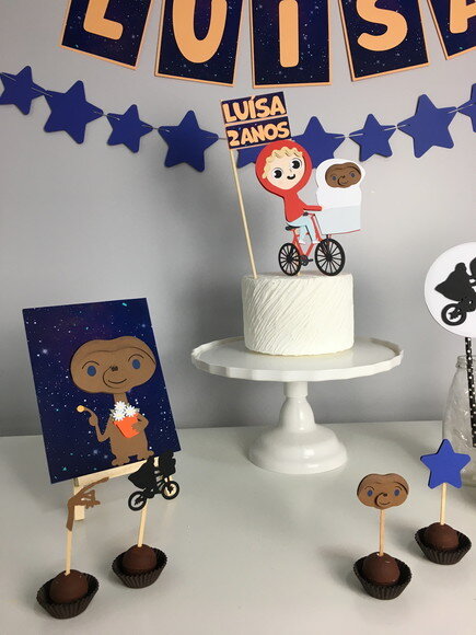 Kit Et o Extraterrestre - Papelaria para Festa