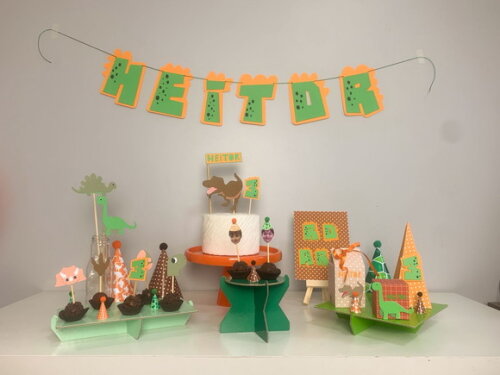 Kit Festa Dinossauros - Kit Papelaria