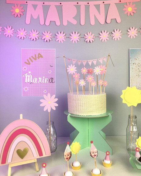 Kit Margarida - Papelaria Personalizada