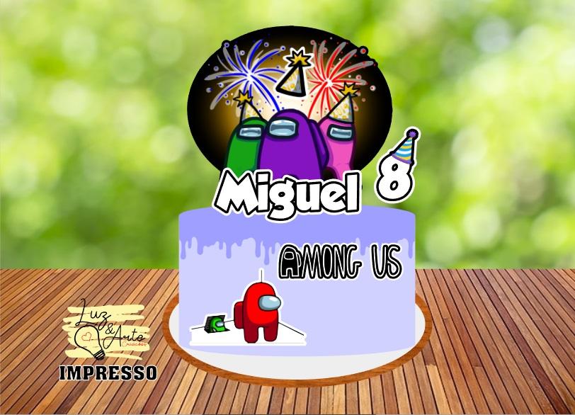 Topo de Bolo Among Us 02 Studio/PDF