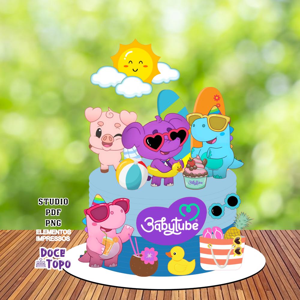 Topo de Babytube 01 Studio/PDF/PNG