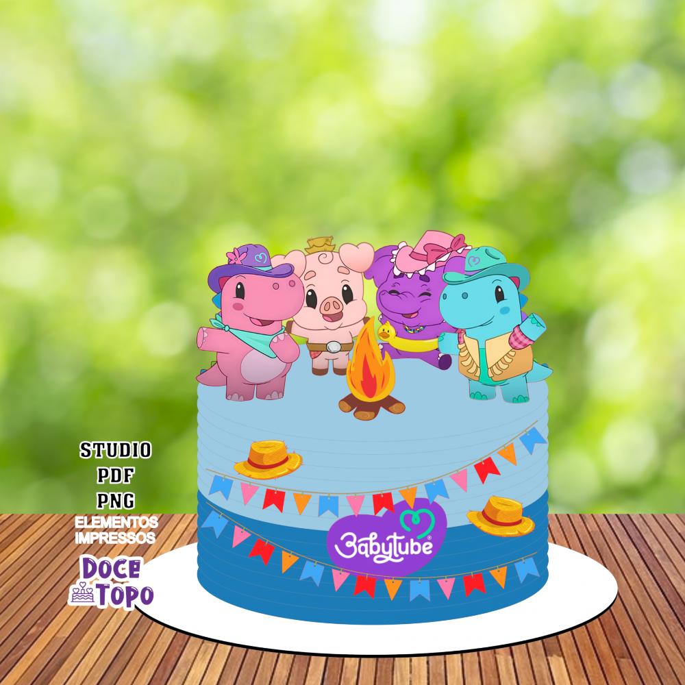 Topo de Babytube 02 Studio/PDF/PNG