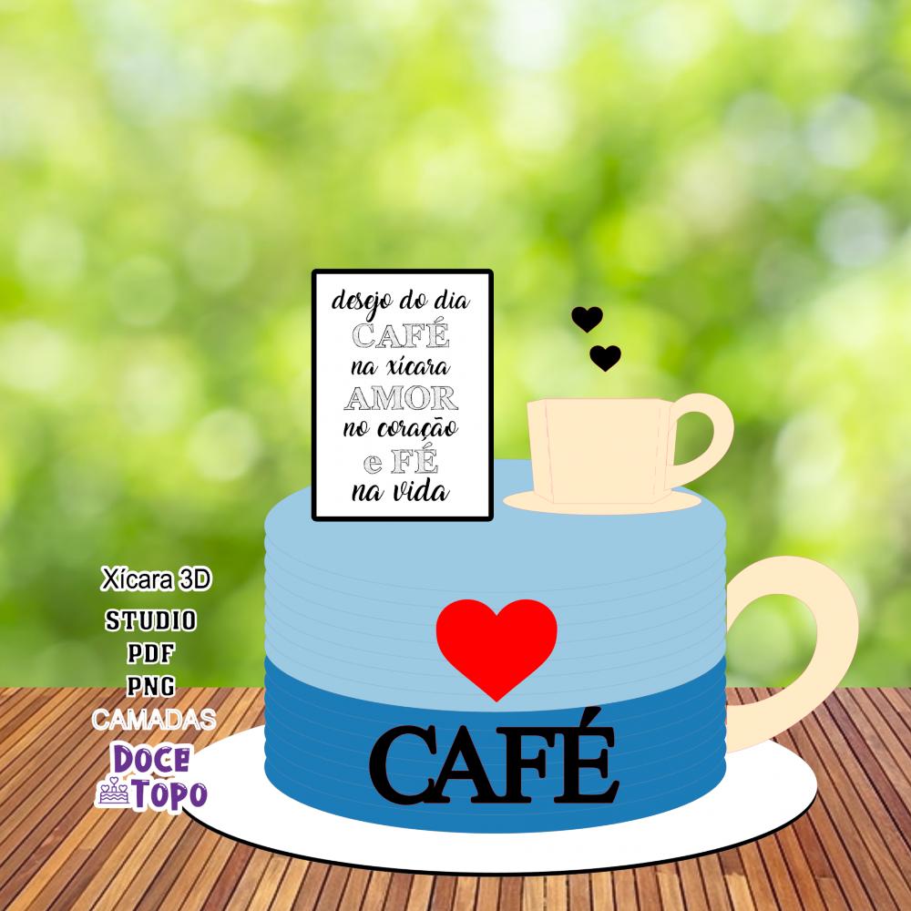 Topo de Bolo Café 01 Studio/PDF