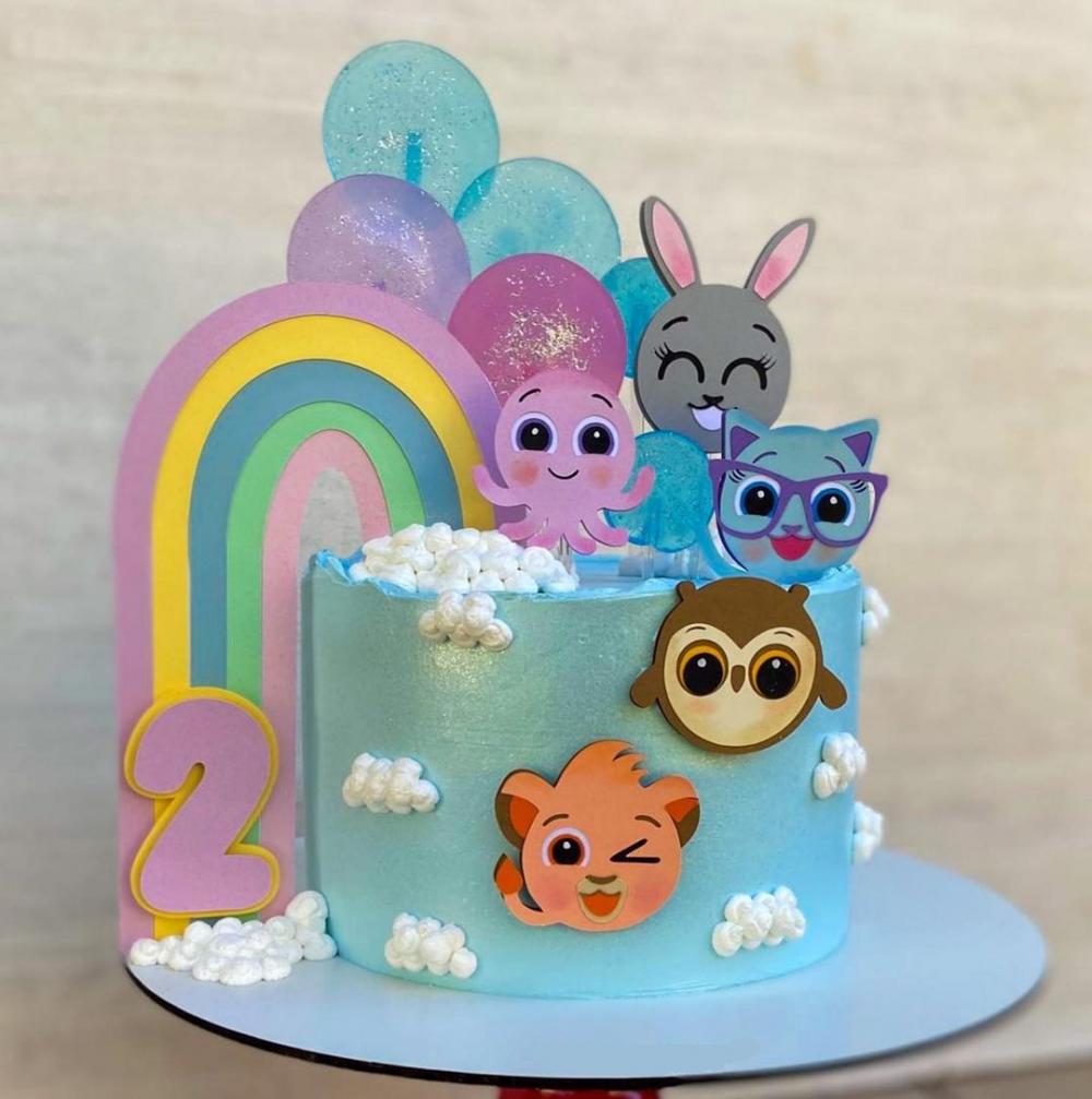 Topo de Bolo Bolofofos 01 Studio/PDF/PNG