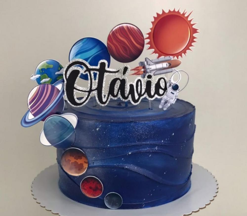 Topo de Bolo Sistema Solar 01 Studio/PDF/PNG