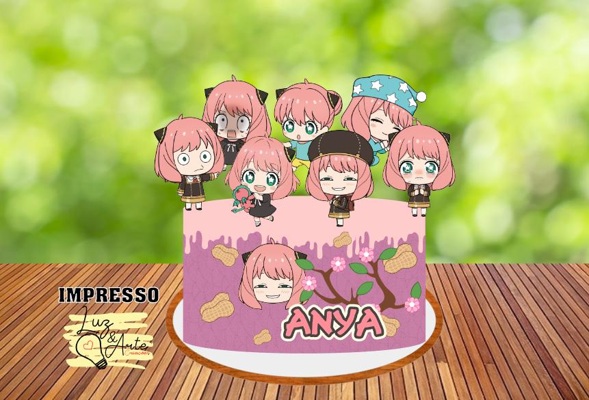 Topo de Bolo Spy X Family 03 Studio/PDF/PNG