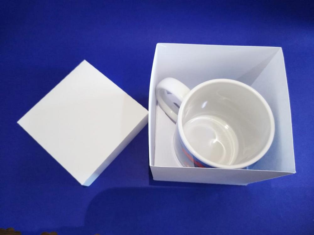 Arquivo de Corte Caixa Quadrada para Caneca - STUDIO/PDF