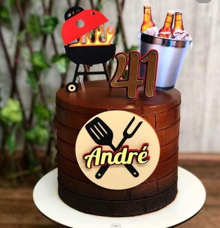 Topo de Bolo Churrasco 04 Studio/PDF/PNG