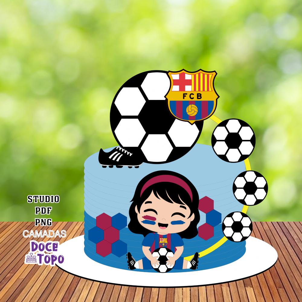 Topo de Bolo Barcelona 01 Studio/PDF/PNG