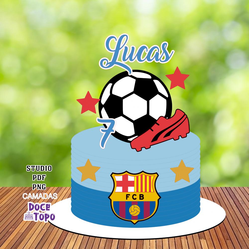 Topo de Bolo Barcelona 02 Studio/PDF/PNG