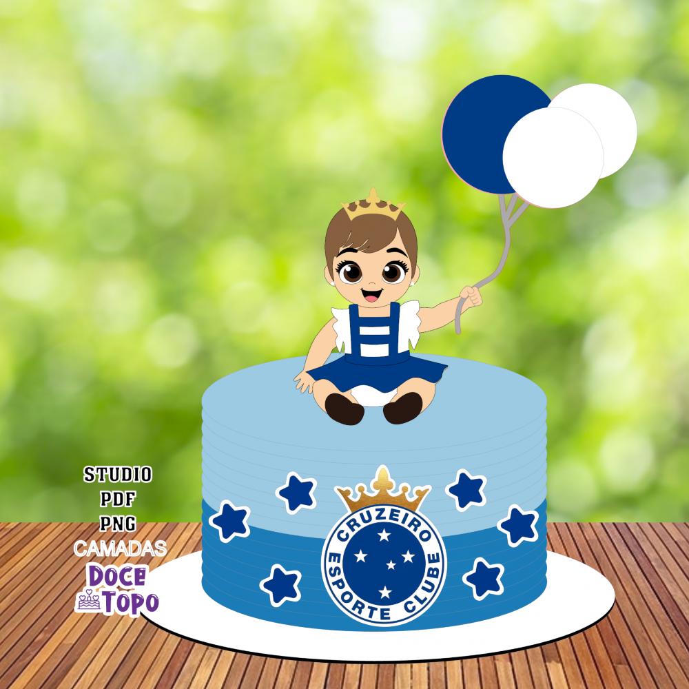 Topo de Bolo Cruzeiro 01 Studio/PDF/PNG