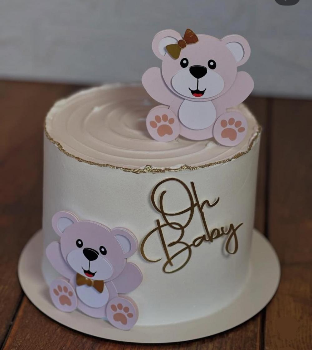 Topo de Bolo Chá Revelação 13 Studio/PDF/PNG