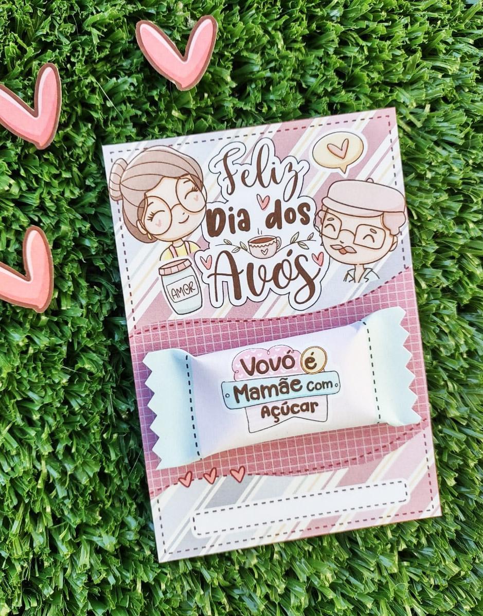 Arquivo Cartão Balinha Dia dos Avós STUDIO/PDF/PNG