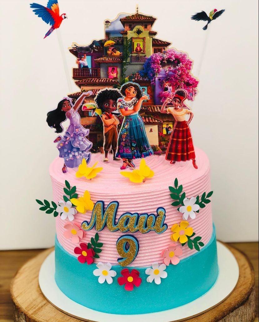 Topo de Bolo Encanto 01 Studio/PDF/PNG