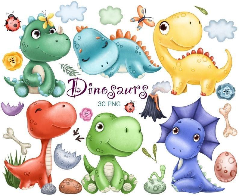 Kit Digital Png Dino 02
