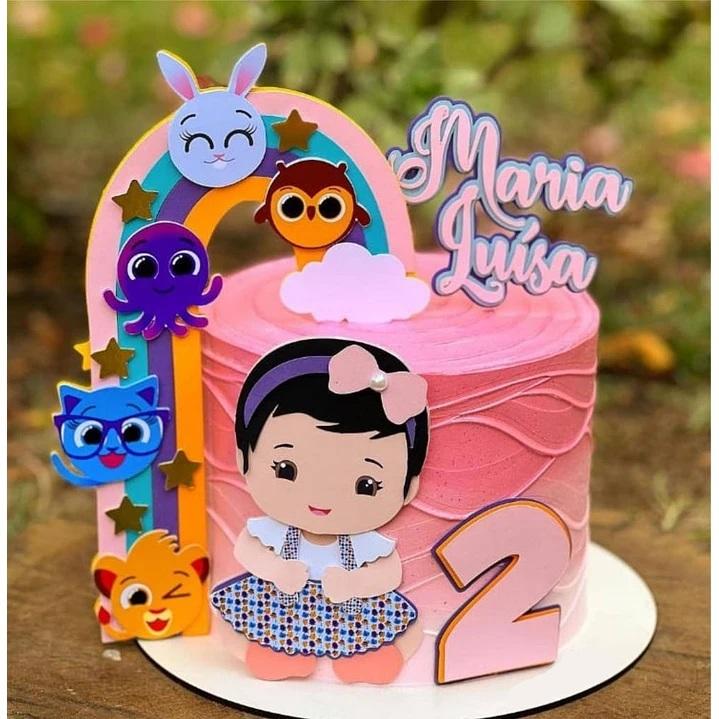 Topo de Bolo Bolofofos 07 Studio/PDF/PNG