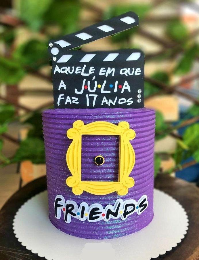 Topo de Bolo Friends 02 Studio/PDF/PNG