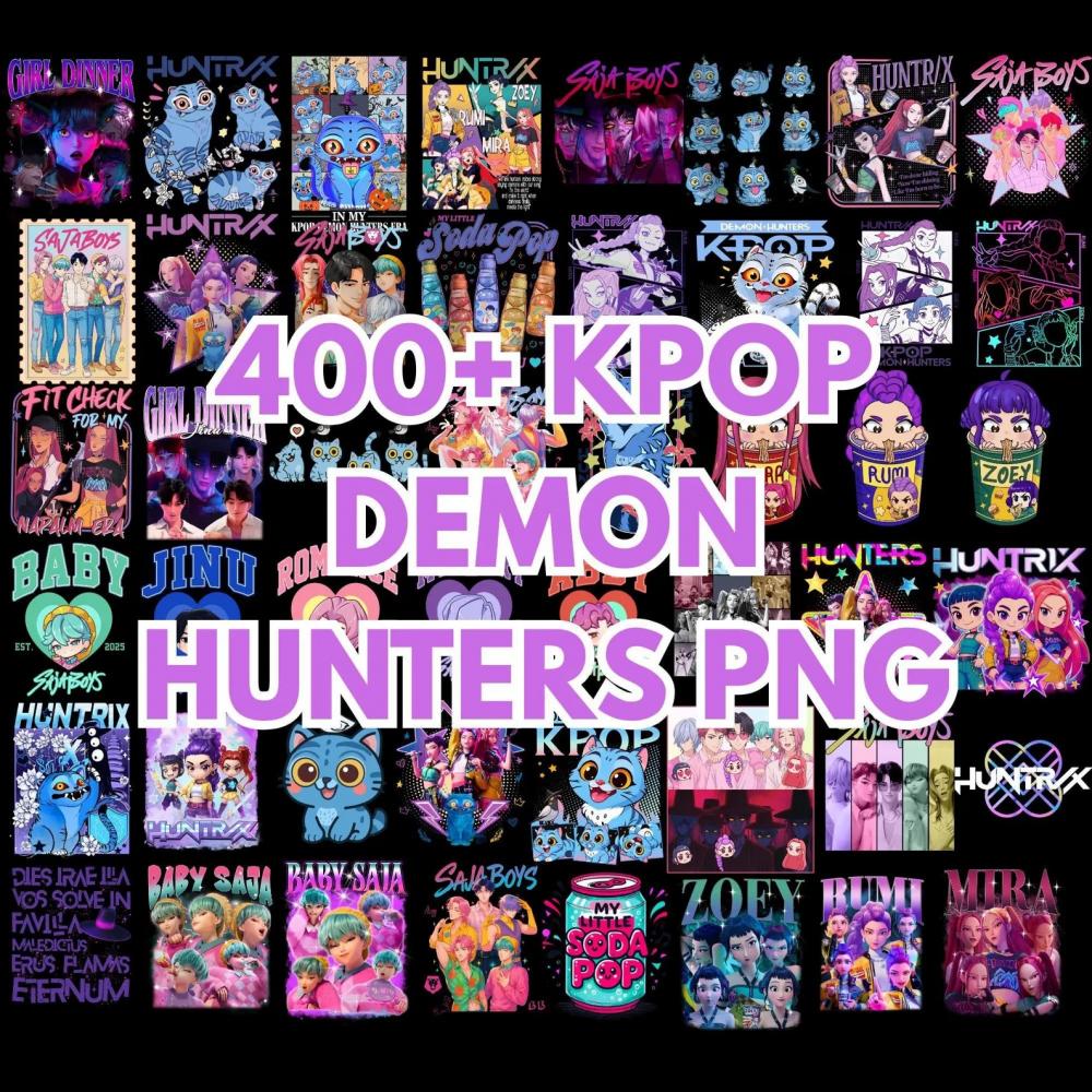 Kit Digital Png Guerreiras do K-Pop Demon Hunters