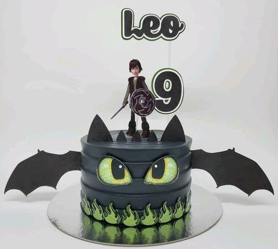 Topo de Bolo Como Treinar o seu Dragão 04 Studio/PDF/PNG