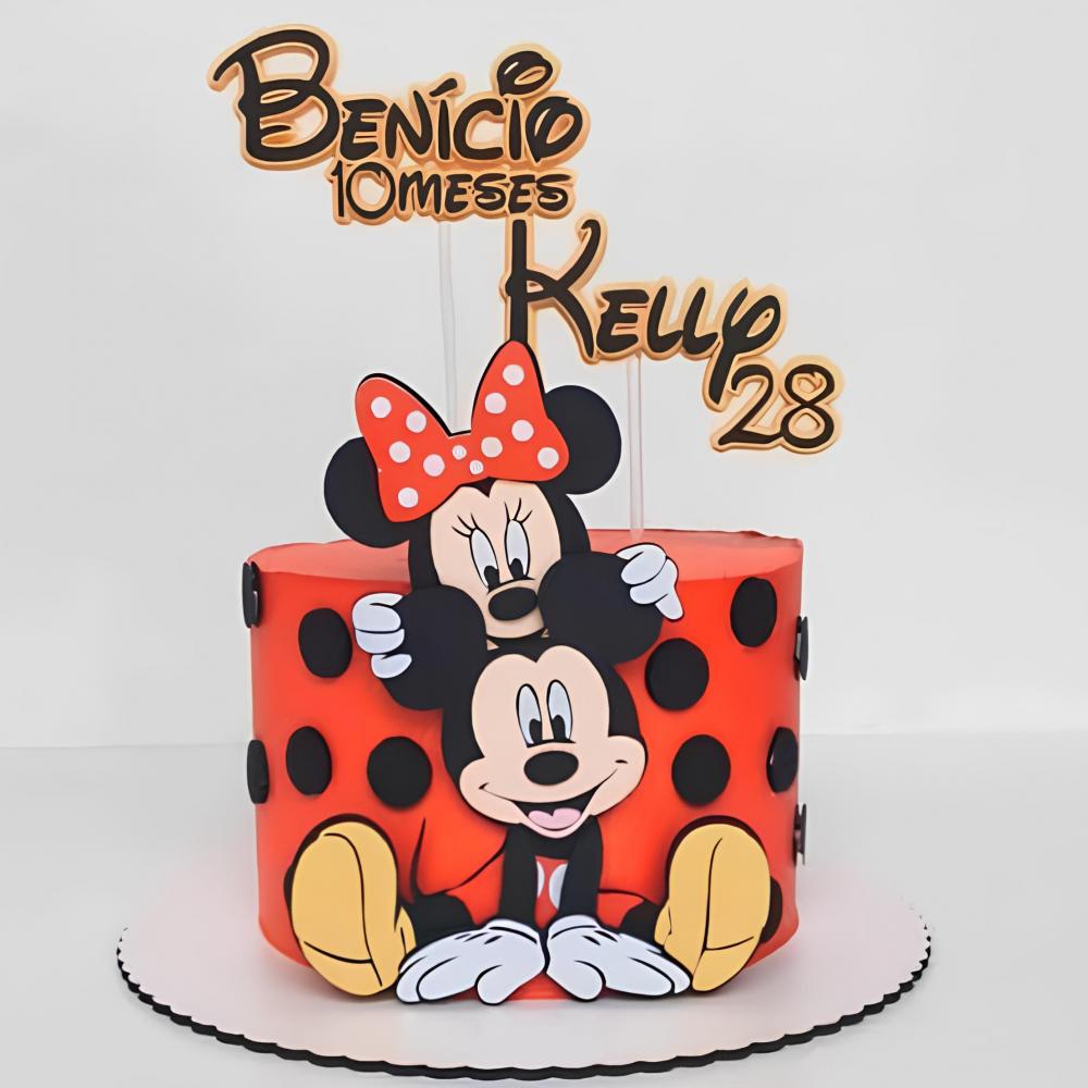 Topo de Bolo Mickey e Minnie 01 Studio/PDF/PNG