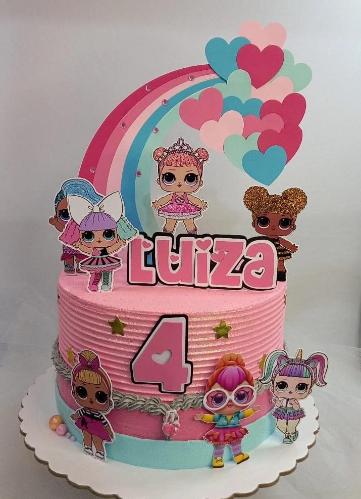 Topo de Bolo LOL Surprise 02 Studio/PDF/PNG