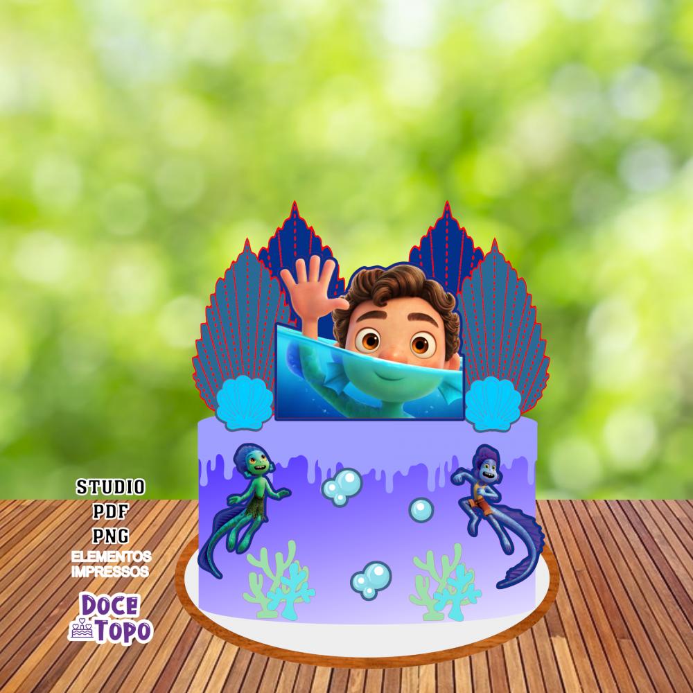 Topo de Bolo Luca 01 Studio/PDF/PNG