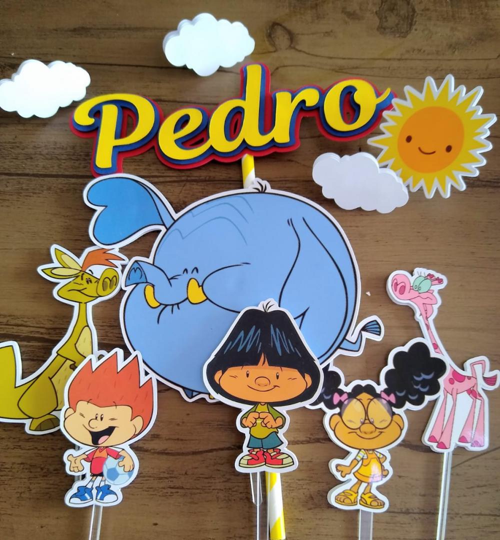 Topo de Bolo Meu Amigãozão 01 Studio/PDF/PNG