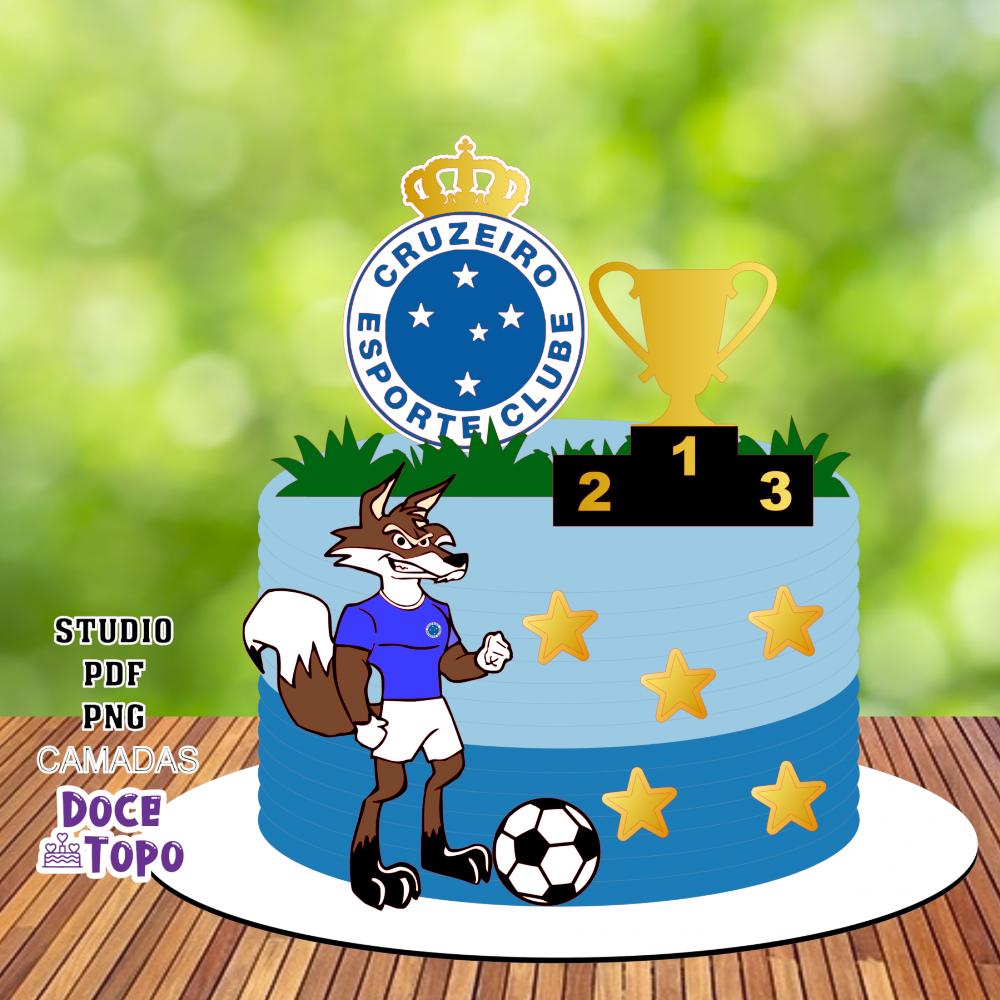 Topo de Bolo Cruzeiro 02 Studio/PDF/PNG