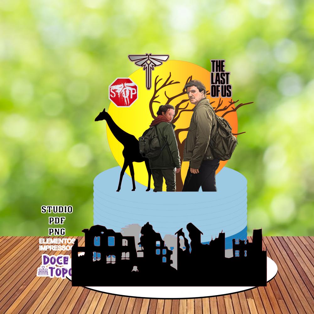 Topo de Bolo The Last of Us 01 Studio/PDF/PNG