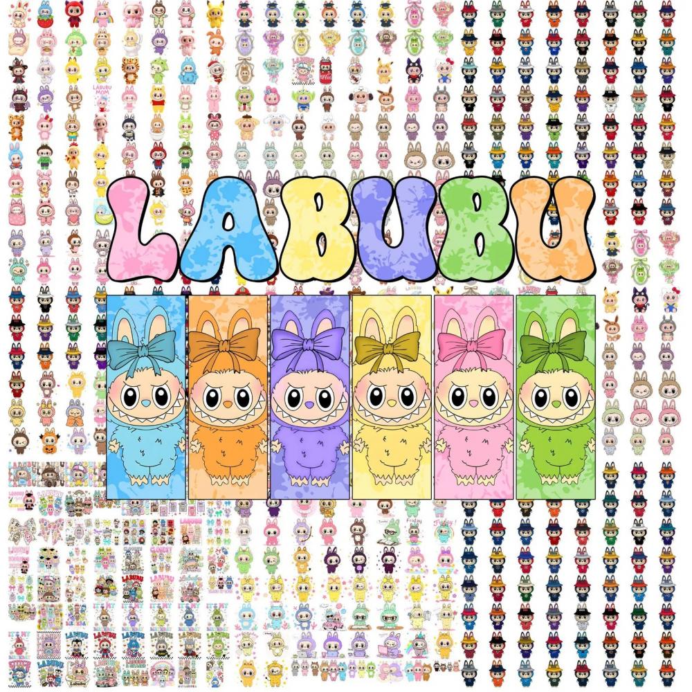 Kit Digital Labubu Mega Bundle 5000 PNG+SVG