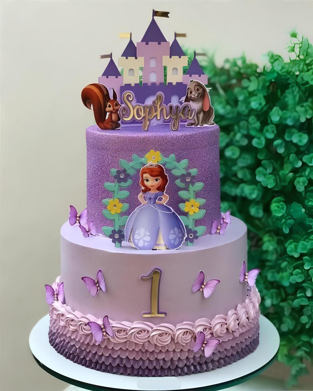 Topo de Bolo Princesa Sofia 03 Studio/PDF/PNG