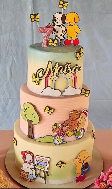 Topo de Bolo Bobbie Goods 09 Studio/PDF/PNG