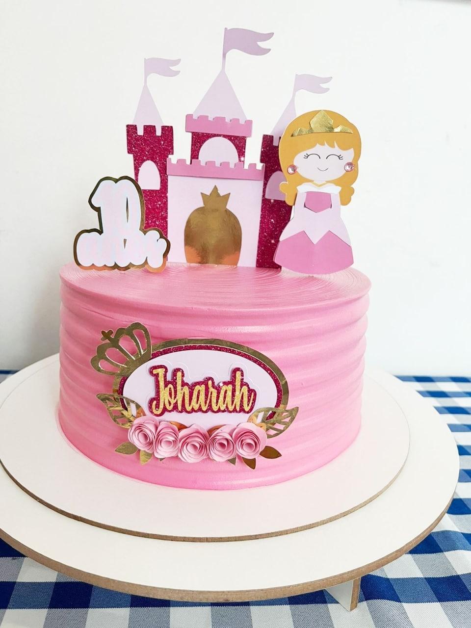 Topo de Bolo A Bela Adormecida 05 Studio