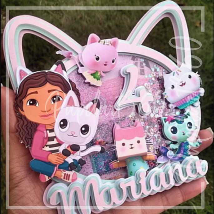 Topo de Bolo A Casa Mágica da Gabby 07 Somente Studio