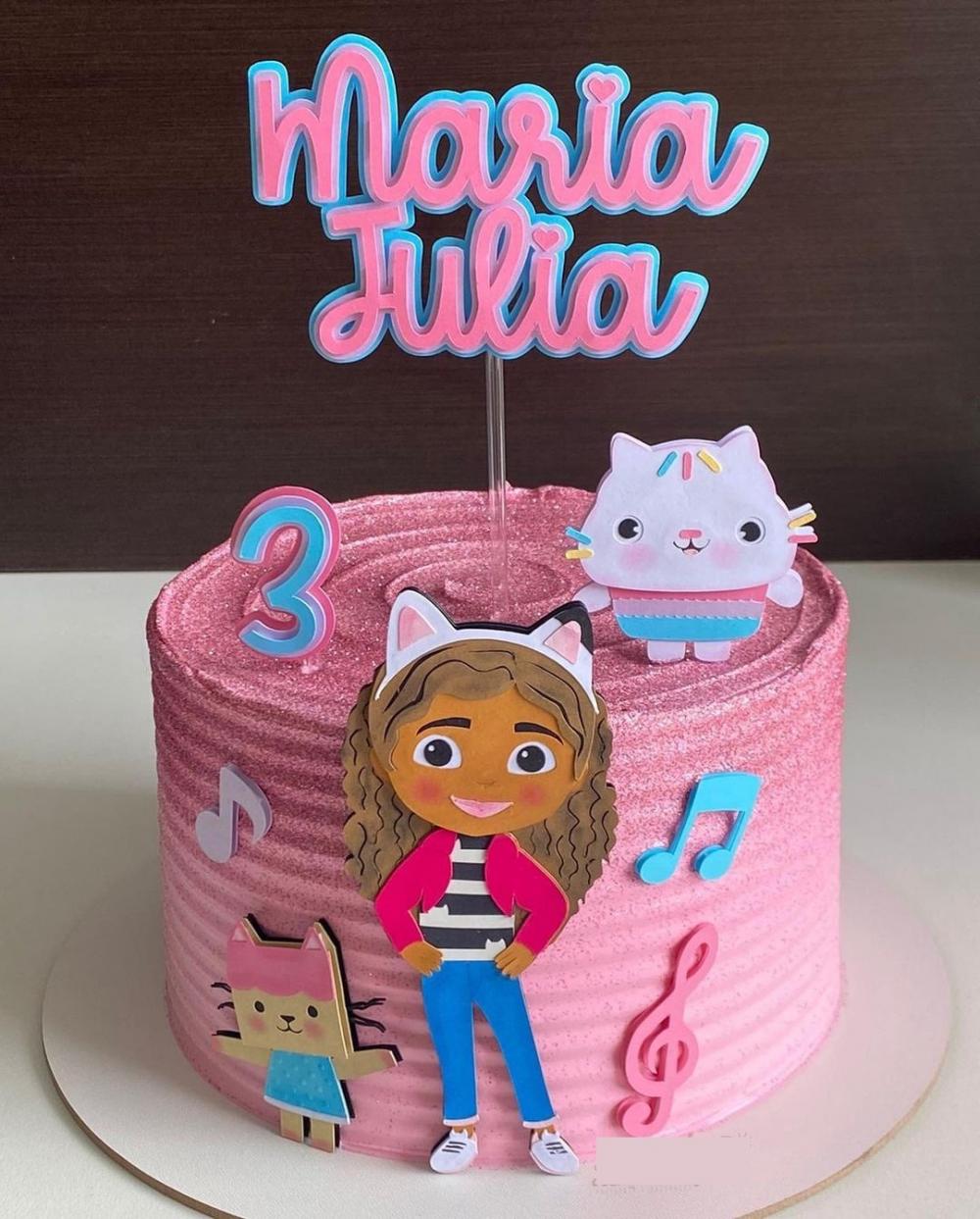 Topo de Bolo A Casa Mágica da Gabby 08 Somente Studio