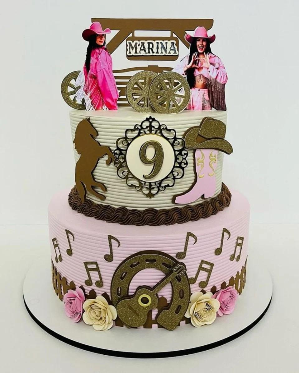 Topo de Bolo Ana Castela 09 Somente Studio