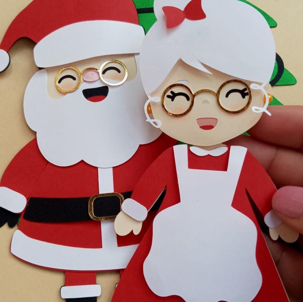 Topo de Bolo Natal 076 Somente Studio