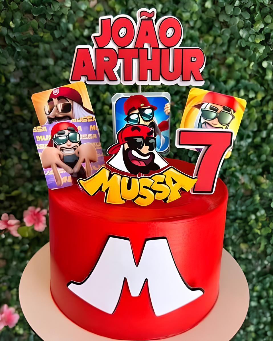 Topo de Bolo Mussoumano 01 Studio/PDF/PNG