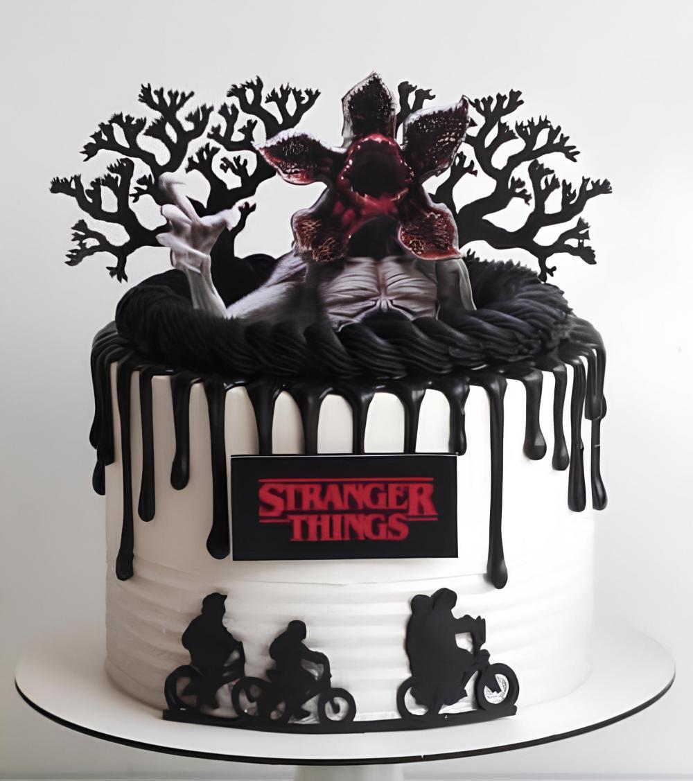 Topo de Bolo Stranger Things 01 Studio/PDF/PNG