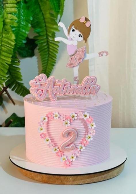 Topo de Bolo Bailarina 22 Somente Studio