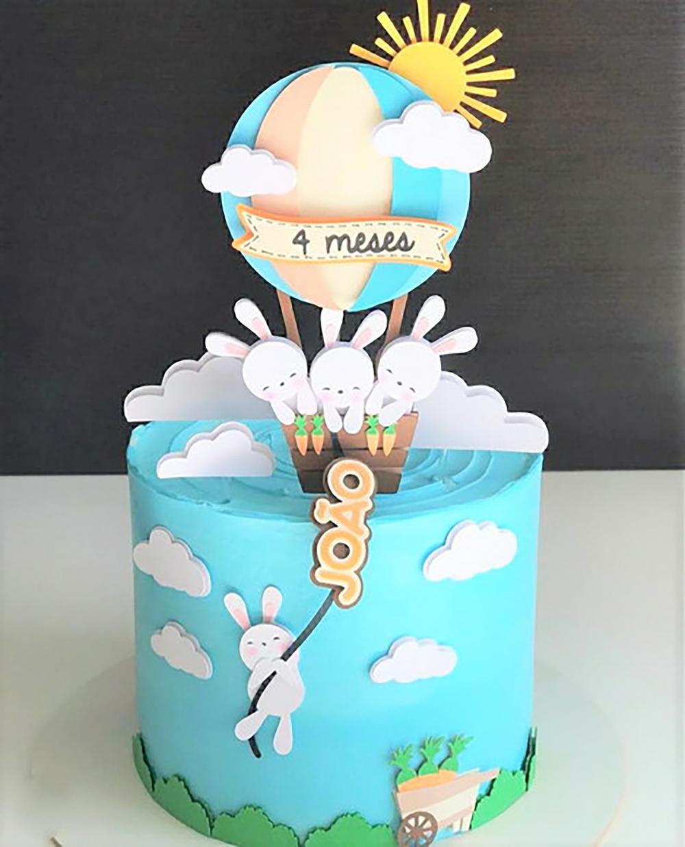 Topo de Bolo Páscoa 12 Somente Studio