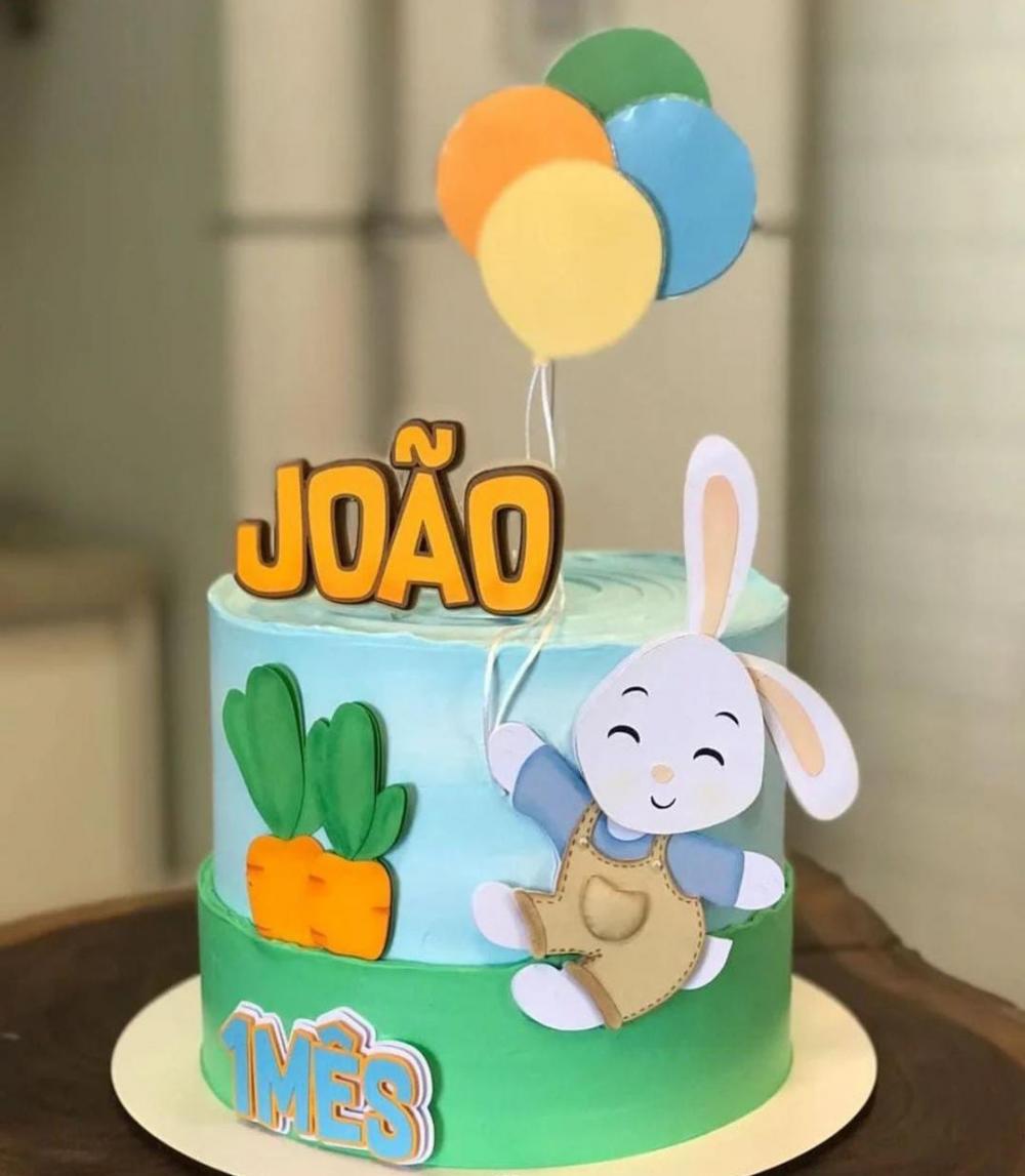 Topo de Bolo Páscoa 25 Somente Studio